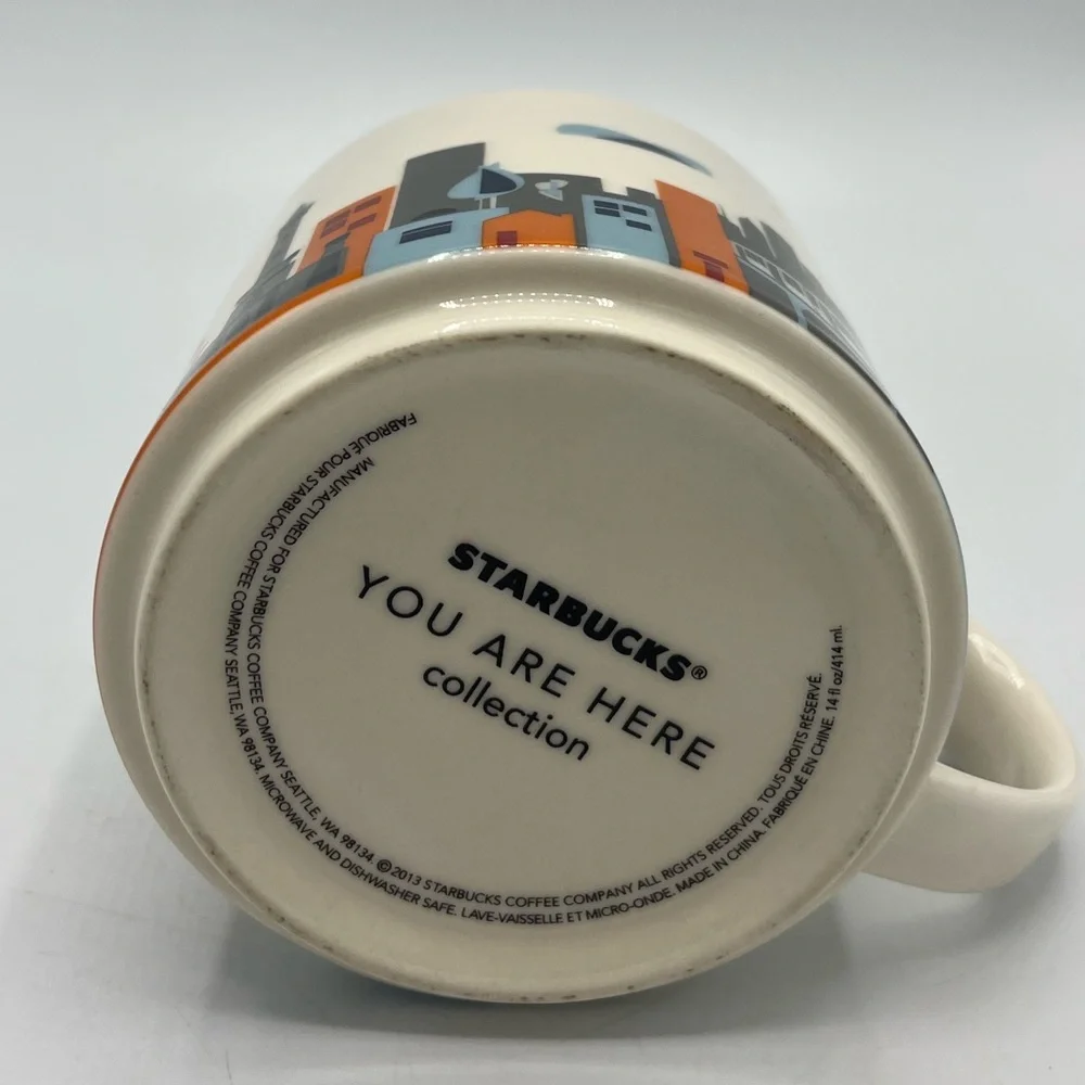 Starbucks You Are Here Collection Chicago Mug 14oz 2013